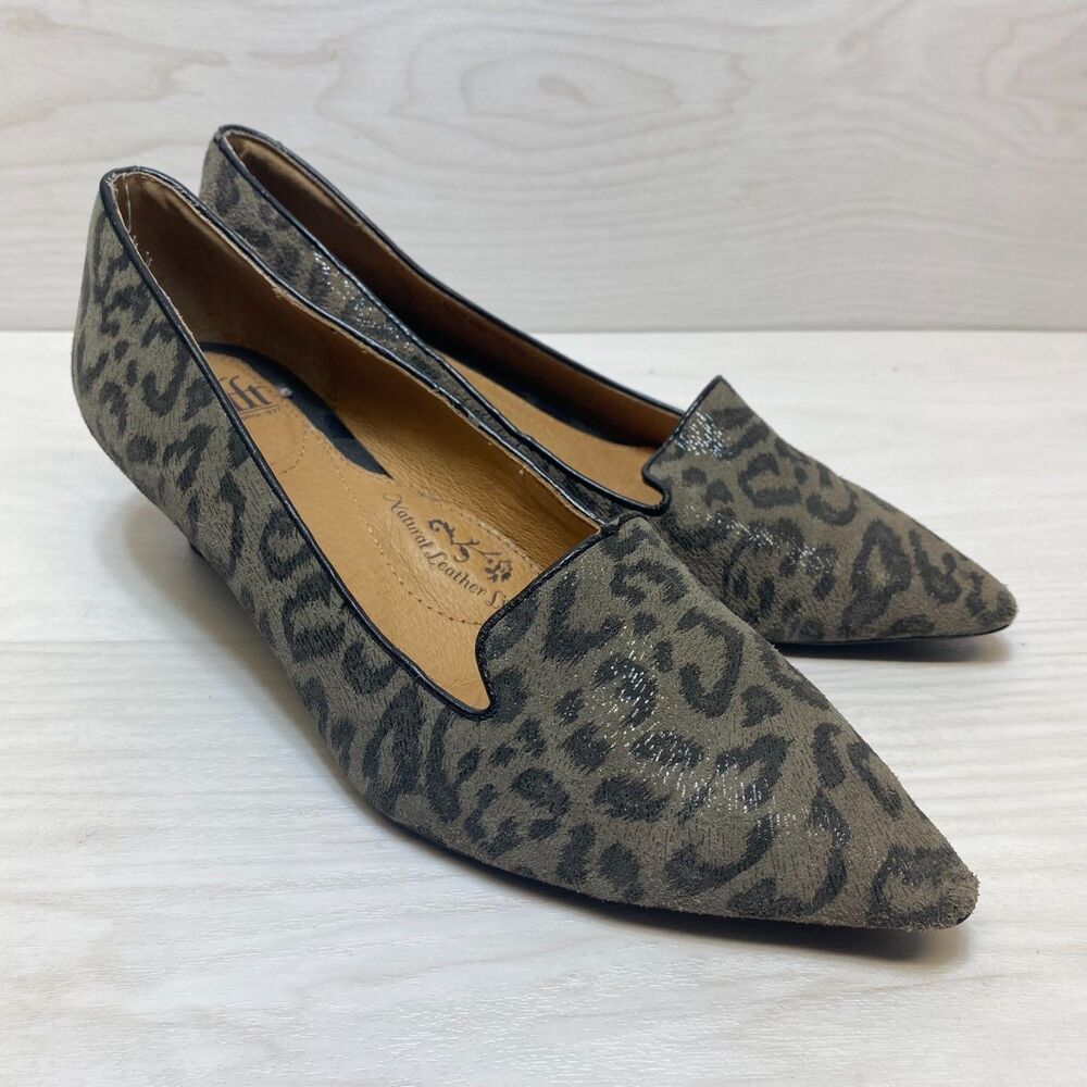 Söfft Vesper Pumps Women's Size 7M Animal Print Comfort Slip On Pointed Toe